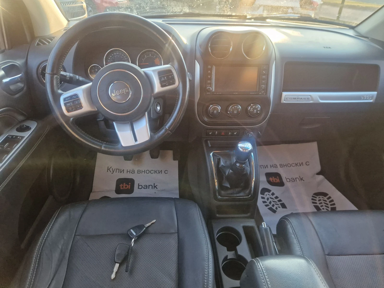 Jeep Compass 2.2CRDI 163HP.LIMETED ITALIA, снимка 11 - Автомобили и джипове - 54877863