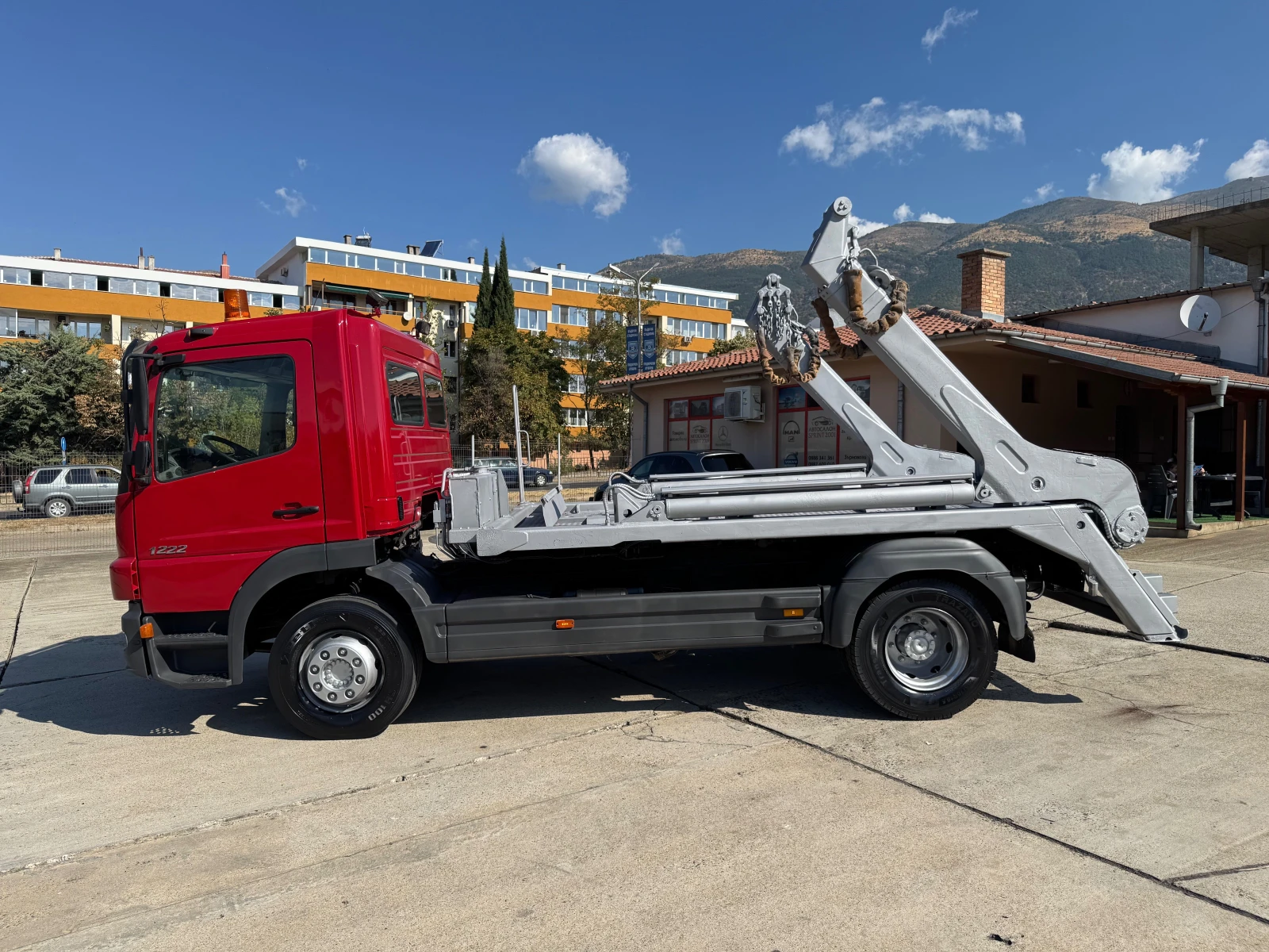 Mercedes-Benz Atego 1222 , Miller AK10 , климатик, снимка 8 - Камиони - 55946625