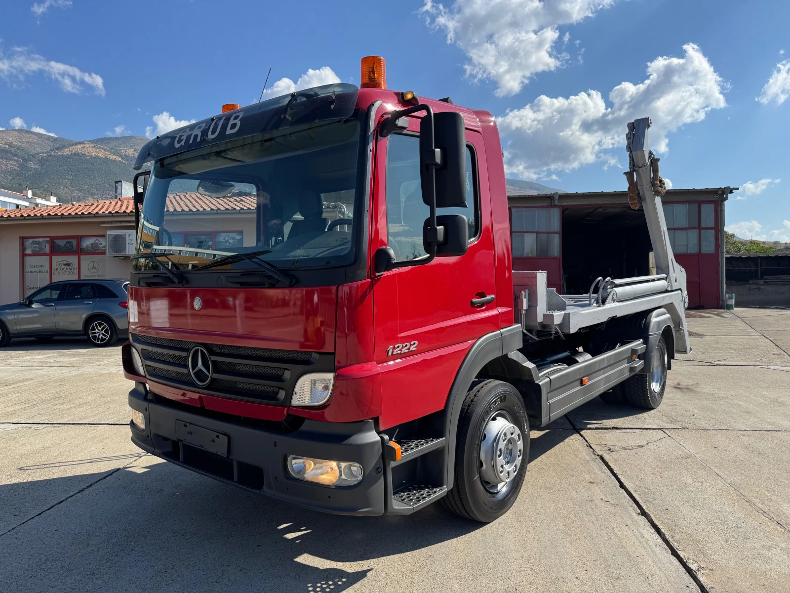 Mercedes-Benz Atego 1222 , Miller AK10 , климатик, снимка 1 - Камиони - 55946625