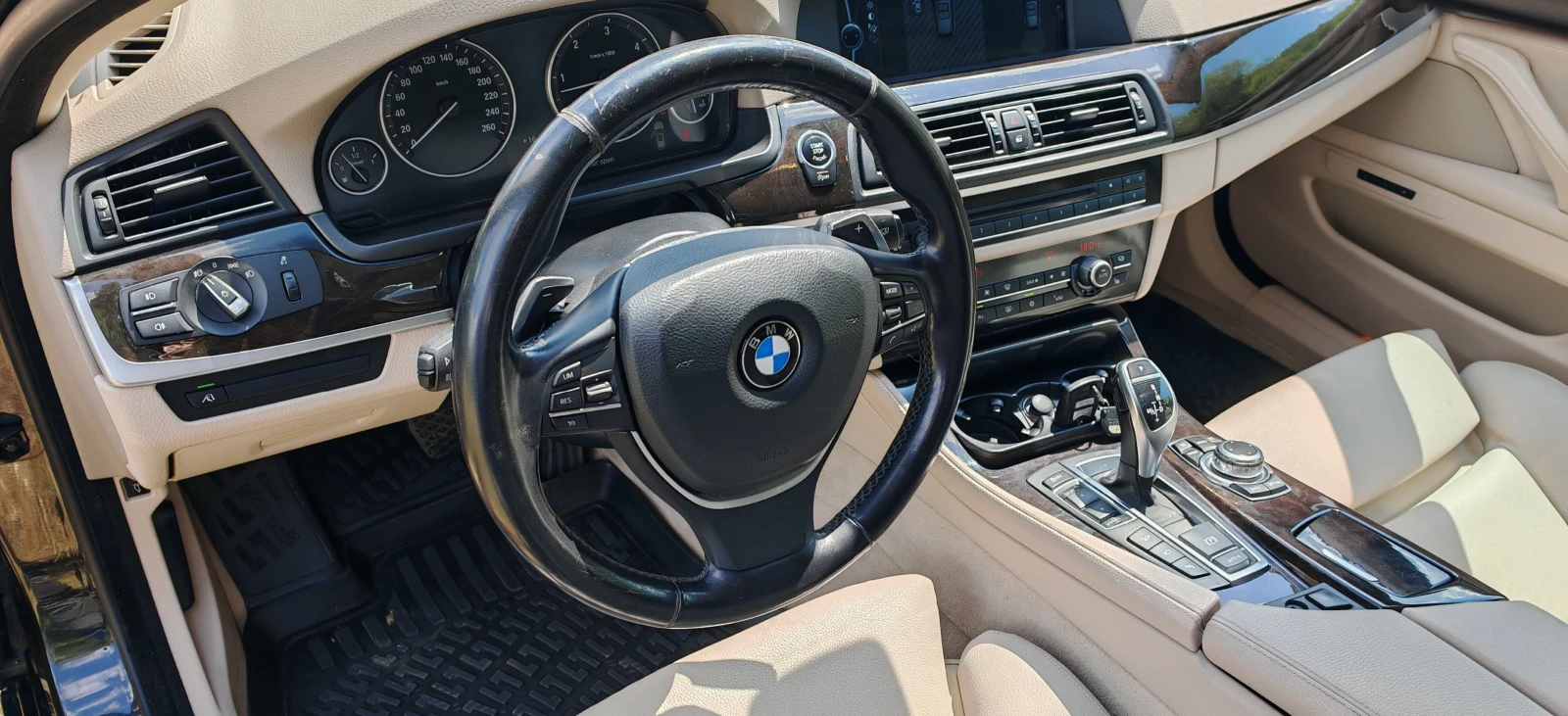 BMW 530 D X-xrive Keyless 360 view Напълно Обслужен 258к.с - изображение 10