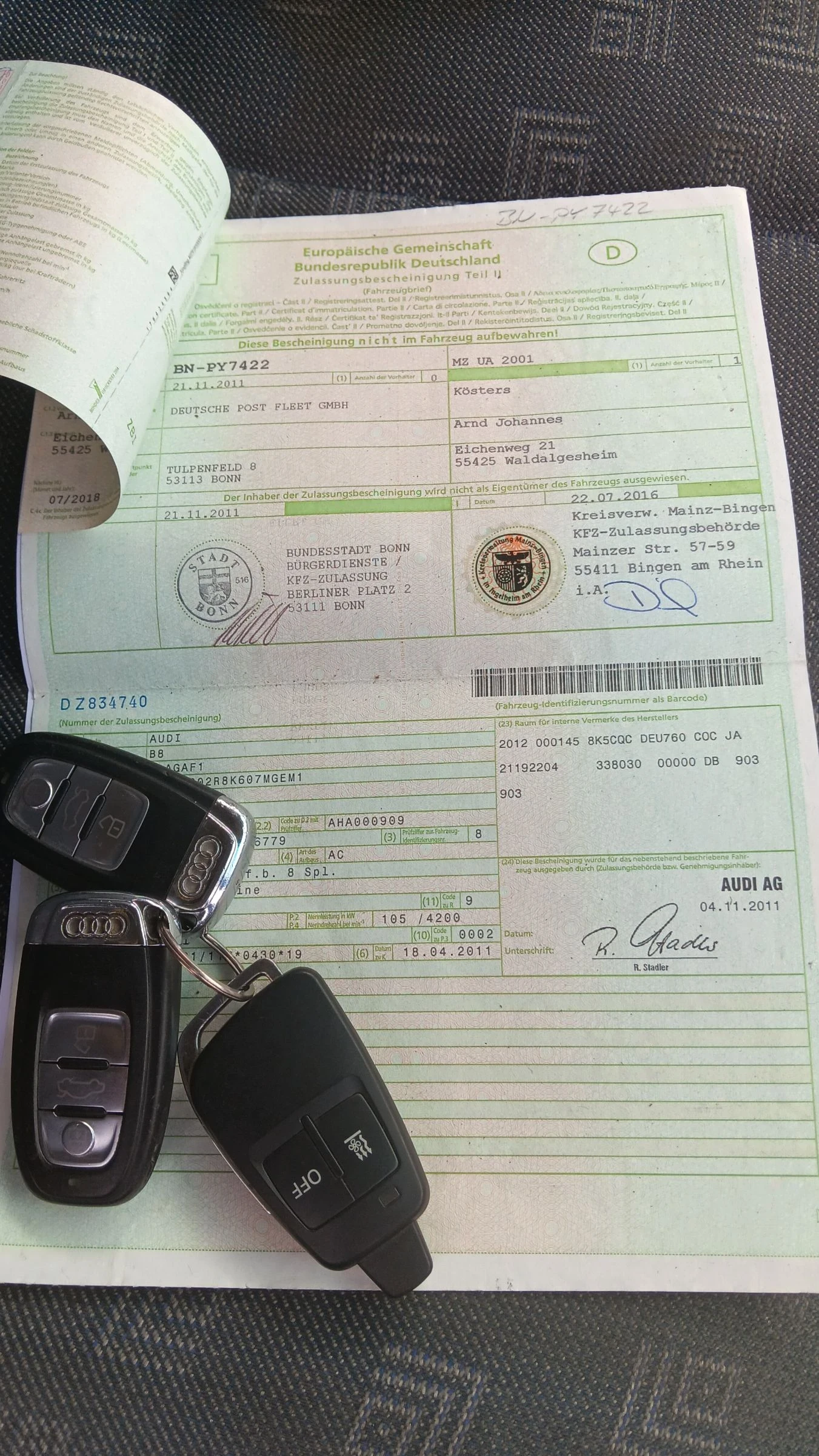 Audi A4 Avant 2.0TDI 140PS, снимка 10 - Автомобили и джипове - 54137184