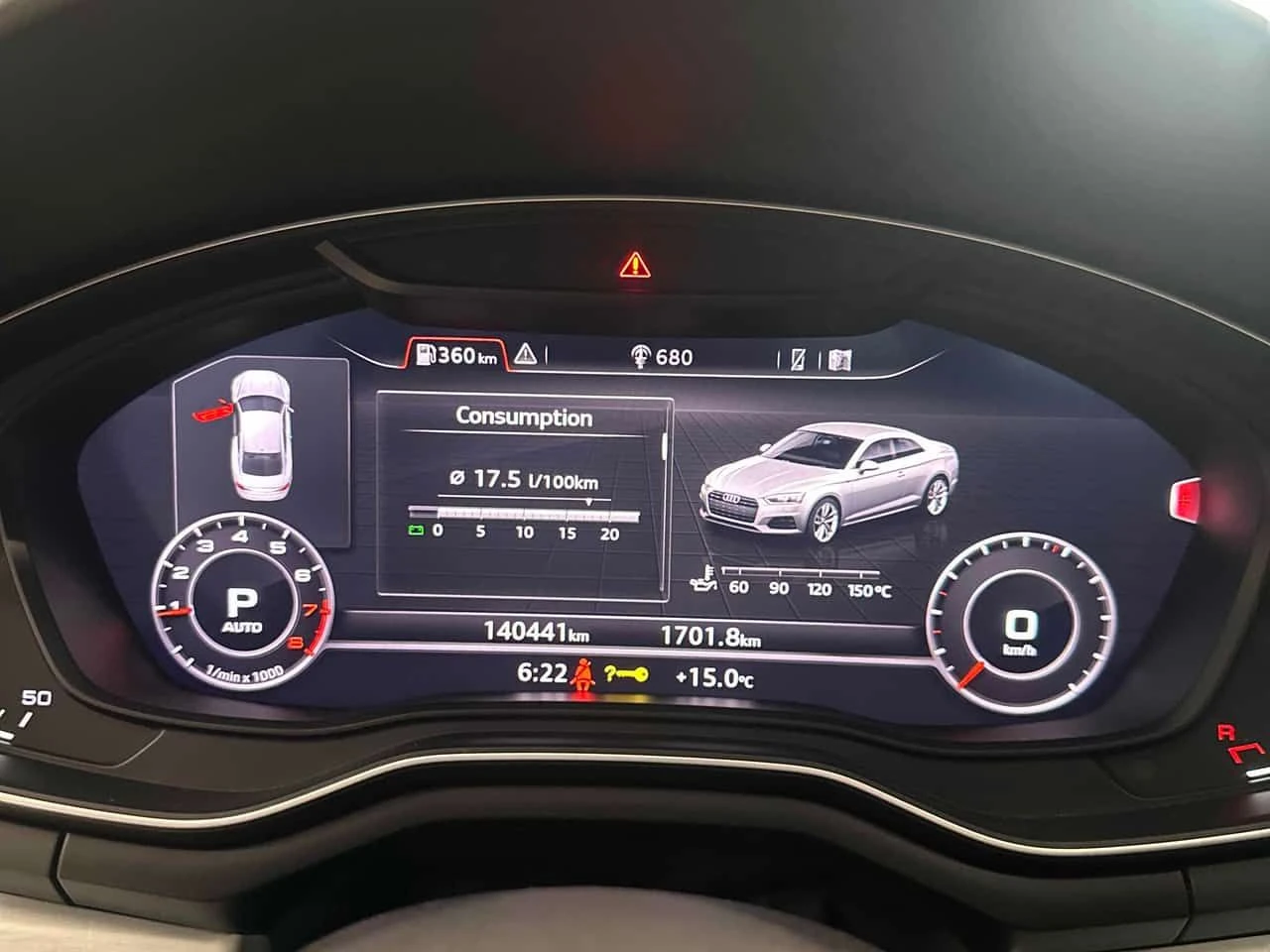 Audi A5  Technik | DISTRONIC | 360 | BANG&OLUFSEN , снимка 8 - Автомобили и джипове - 54628880
