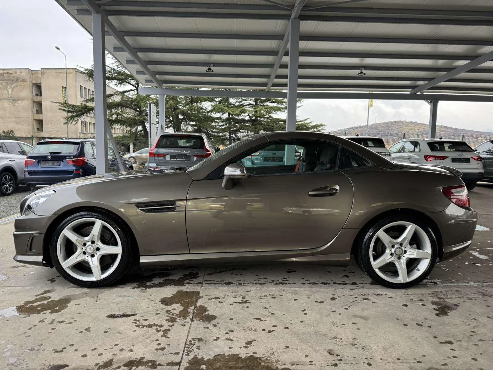 Mercedes-Benz SLK 204ps* AMG Line* 79хл.км* НАВИ* КОЖА, снимка 3 - Автомобили и джипове - 54914729