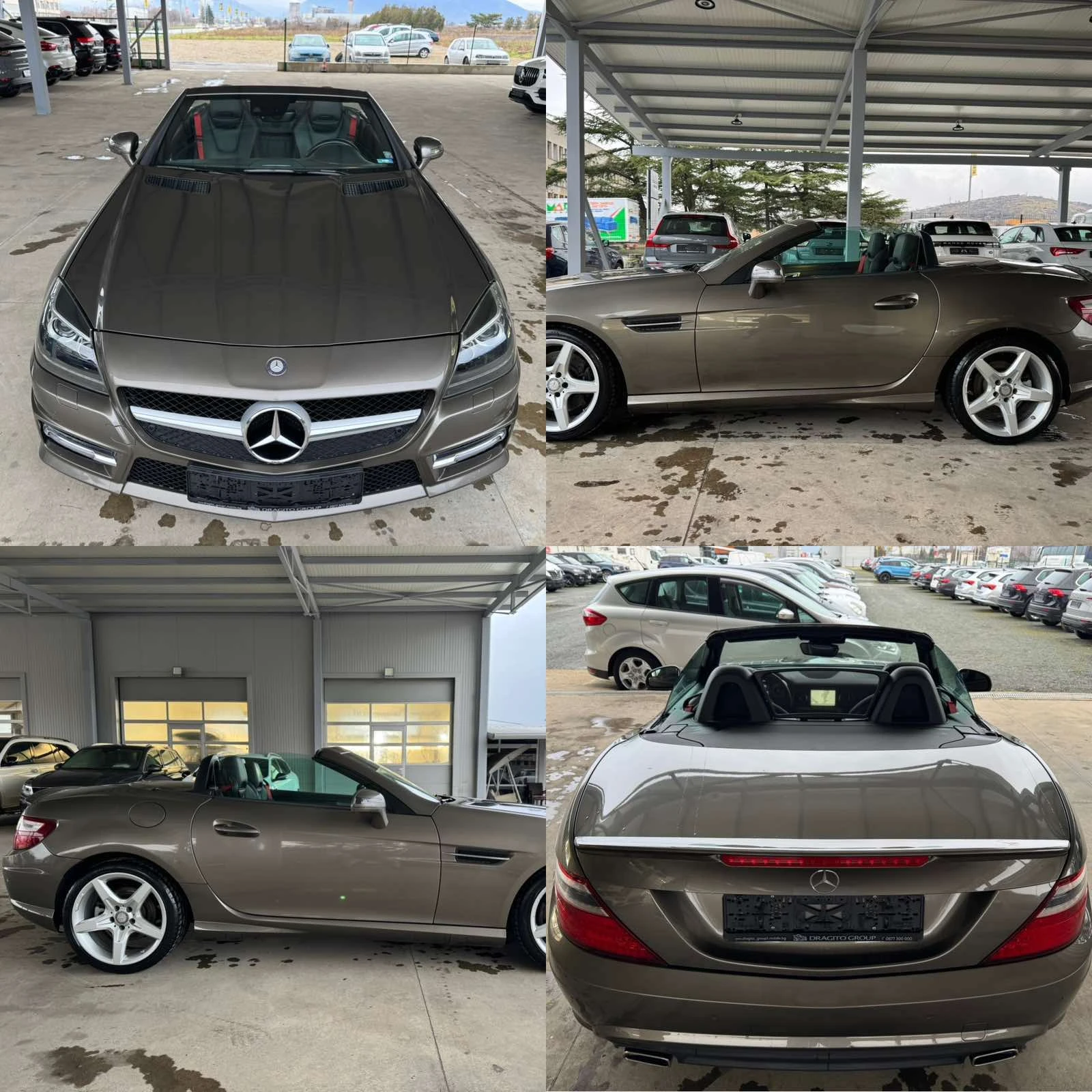 Mercedes-Benz SLK 204ps* AMG Line* 79хл.км* НАВИ* КОЖА, снимка 2 - Автомобили и джипове - 54914729