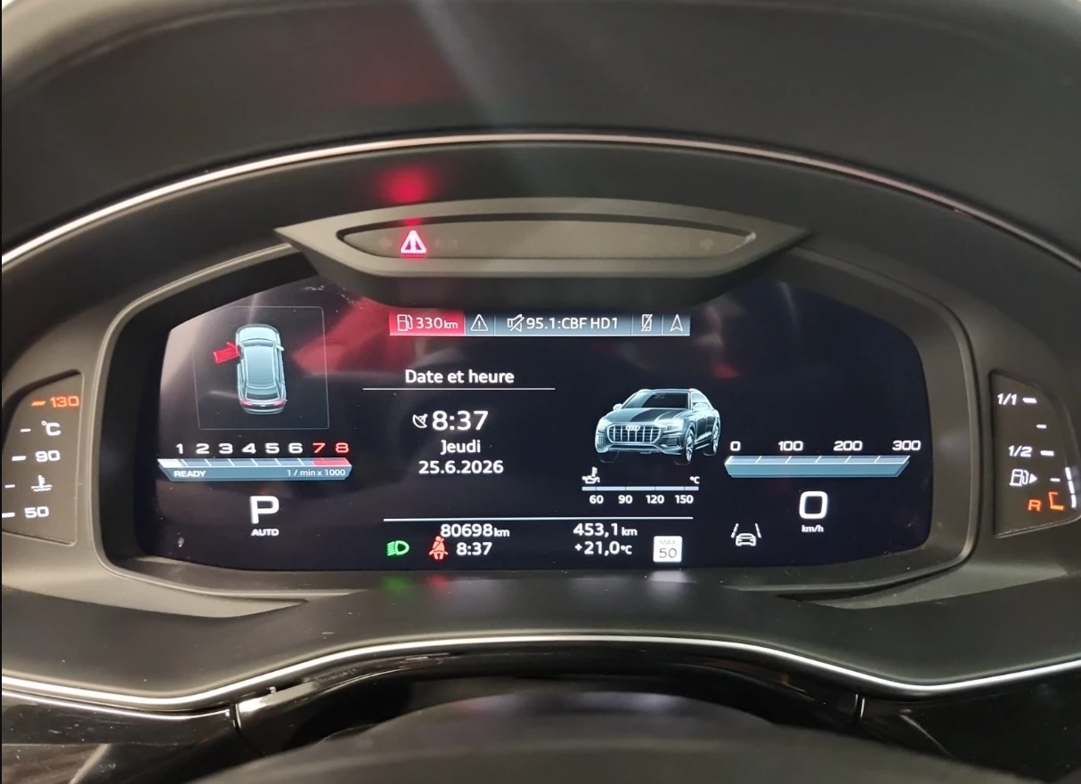 Audi Q8 Technik* Black Optic| S-line| 360CAM| B&O| Distron, снимка 11 - Автомобили и джипове - 55226841