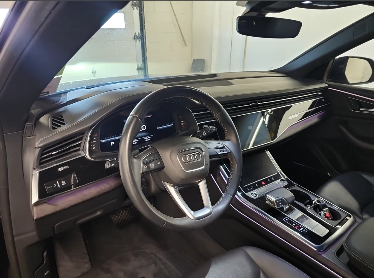 Audi Q8 Technik* Black Optic| S-line| 360CAM| B&O| Distron, снимка 9 - Автомобили и джипове - 55226841