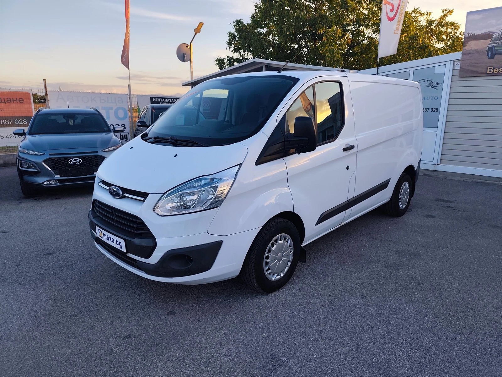 Ford Transit Custom 2.2CDTI КЛИМА, снимка 7 - Бусове и автобуси - 56319372