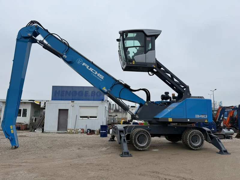 Багер Fuchs MHL 340 МАГНИТЕН ГЕНЕРАТОР, снимка 5 - Индустриална техника - 53441145