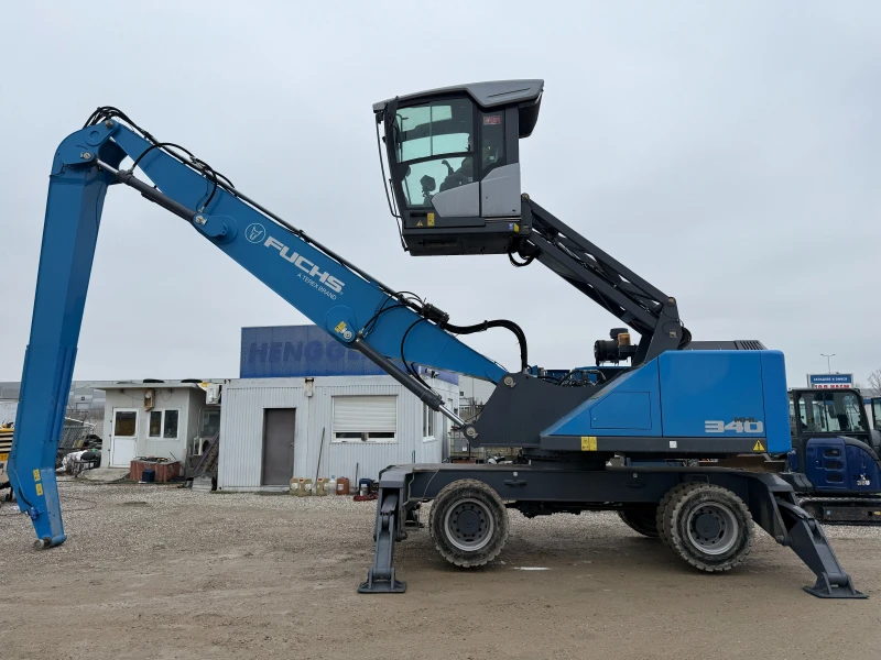 Багер Fuchs MHL 340 МАГНИТЕН ГЕНЕРАТОР