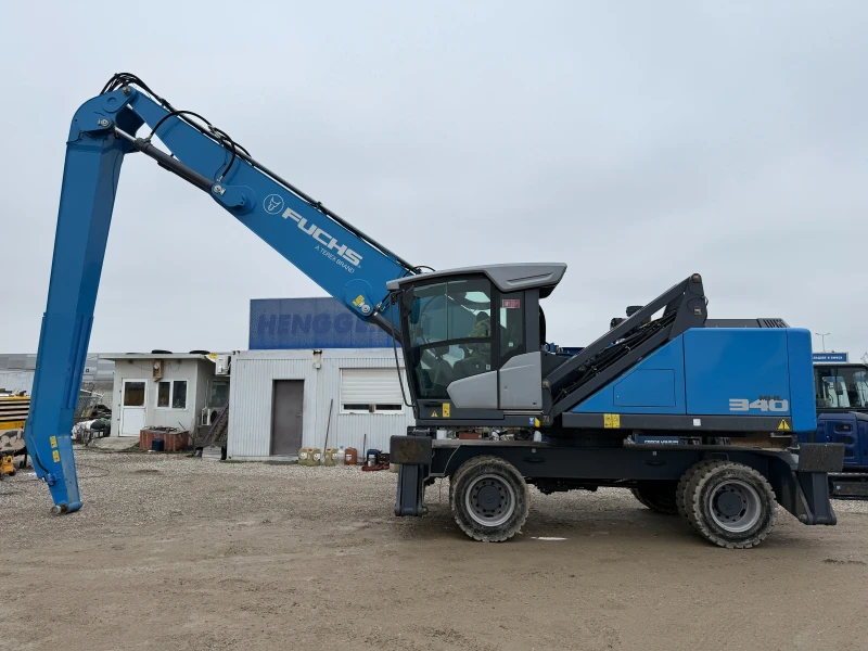 Багер Fuchs MHL 340 МАГНИТЕН ГЕНЕРАТОР, снимка 8 - Индустриална техника - 53441145