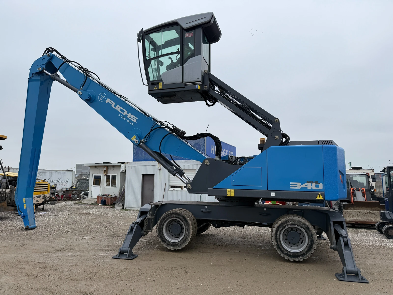 Багер Fuchs MHL 340 МАГНИТЕН ГЕНЕРАТОР - изображение 2