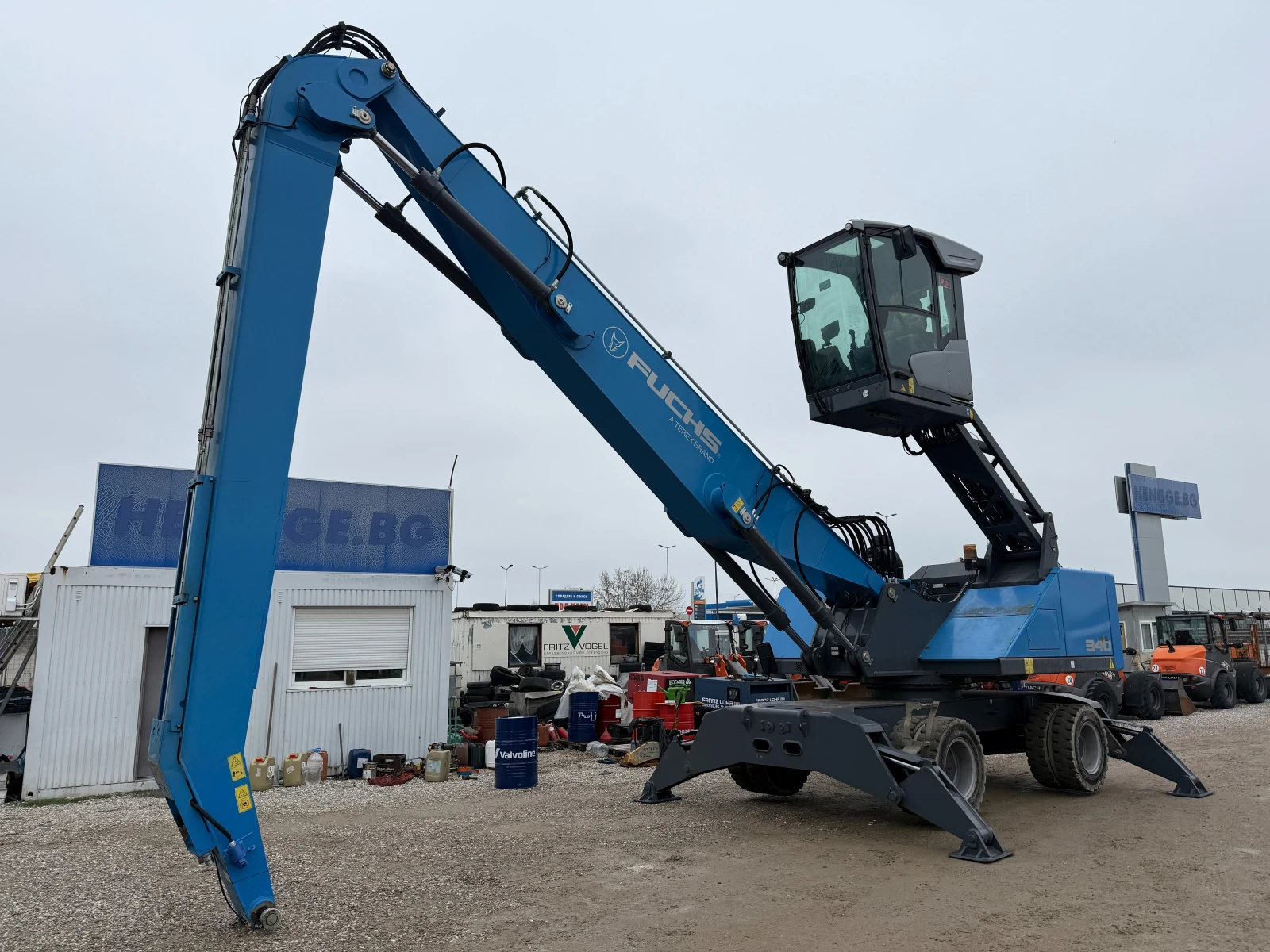 Багер Fuchs MHL 340 МАГНИТЕН ГЕНЕРАТОР - изображение 7