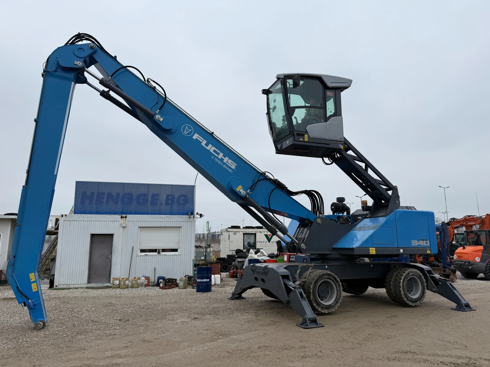 Багер Fuchs MHL 340 МАГНИТЕН ГЕНЕРАТОР - изображение 6