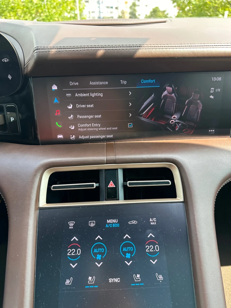 Porsche Taycan Performance Carbon Гаранционен Масаж, снимка 12 - Автомобили и джипове - 52389955