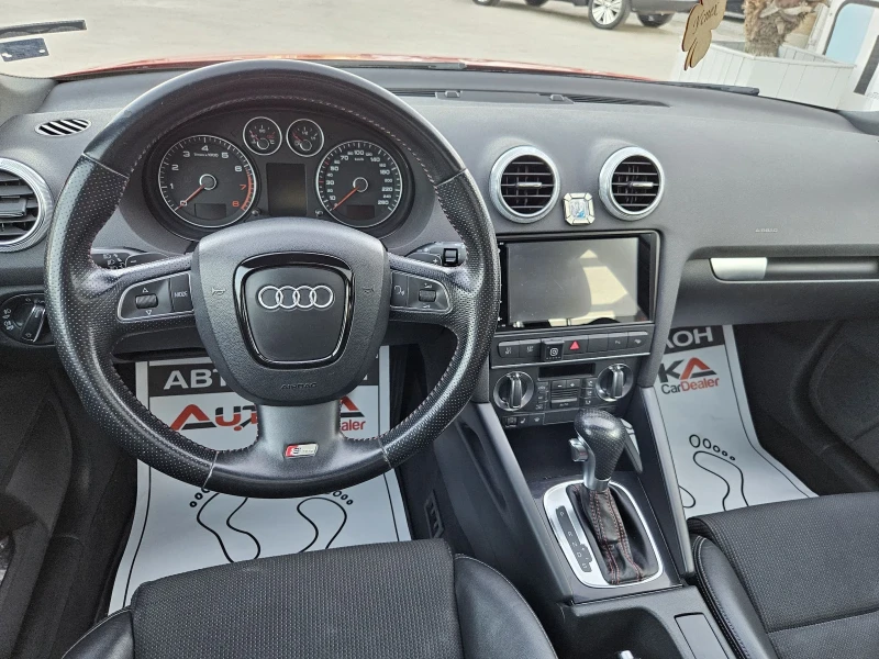 Audi A3 3xS-Line/АВТОМАТИК/LED/ПАНОРАМА/ПОДГРЕВ/ГАЗ/FACE, снимка 10 - Автомобили и джипове - 52726545