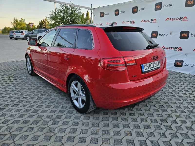 Audi A3 3xS-Line/АВТОМАТИК/LED/ПАНОРАМА/ПОДГРЕВ/ГАЗ/FACE, снимка 5 - Автомобили и джипове - 52726545