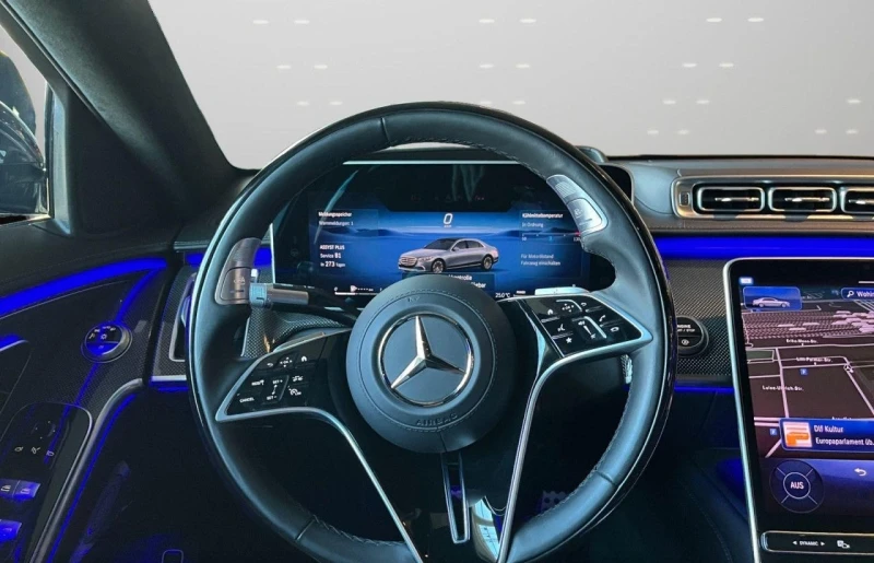 Mercedes-Benz S 580 AMG/LONG/4MATIC/EXCLUSIV/MANUFAKTUR/TV/BURM/PANO/, снимка 10 - Автомобили и джипове - 53354013