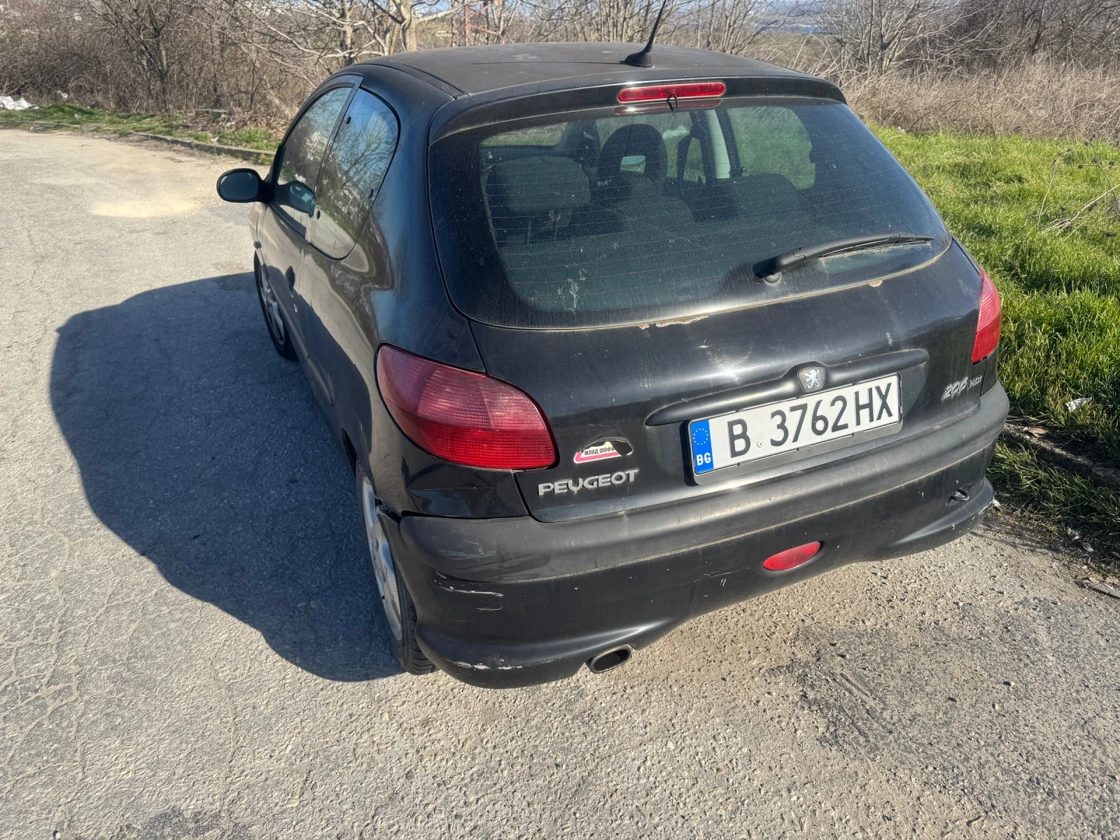 Peugeot 206 2.0 hdi 90кс. , снимка 4 - Автомобили и джипове - 56155171