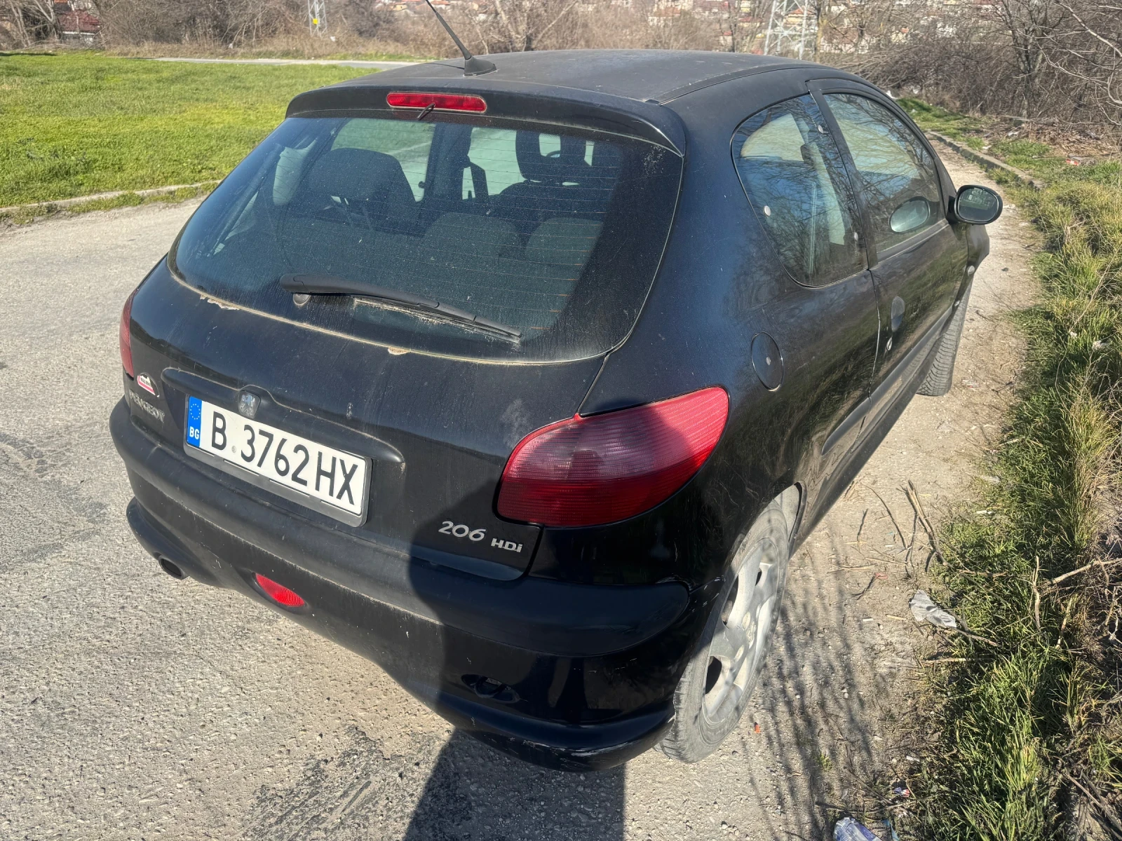 Peugeot 206 2.0 hdi 90кс. , снимка 3 - Автомобили и джипове - 56155171