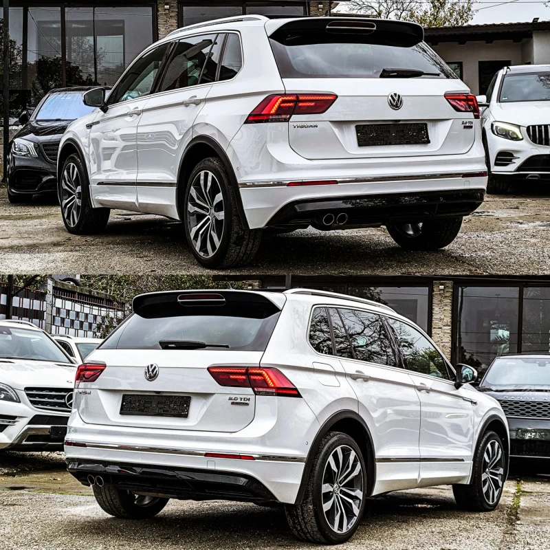 VW Tiguan 2.0TDI R-LINE ПАНОРАМА КОЖА ДИГИТАЛ FULLMAX, снимка 3 - Автомобили и джипове - 52309120