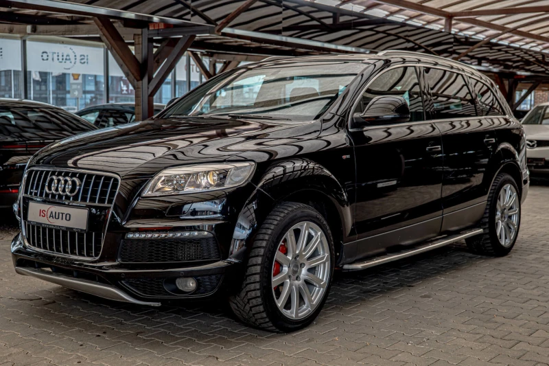 Audi Q7 4.2TDI/SLINE/6+ 1/Панорама/F1/Въздух - 17900 лв. - 58050528 1