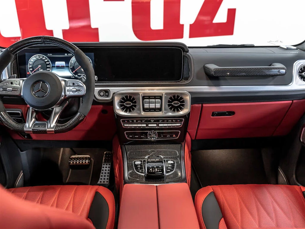 Mercedes-Benz G 63 AMG NIGHT PKG| CARBON| DISTRONIC| 360| BURMESTER| MASS, снимка 6 - Автомобили и джипове - 54876403