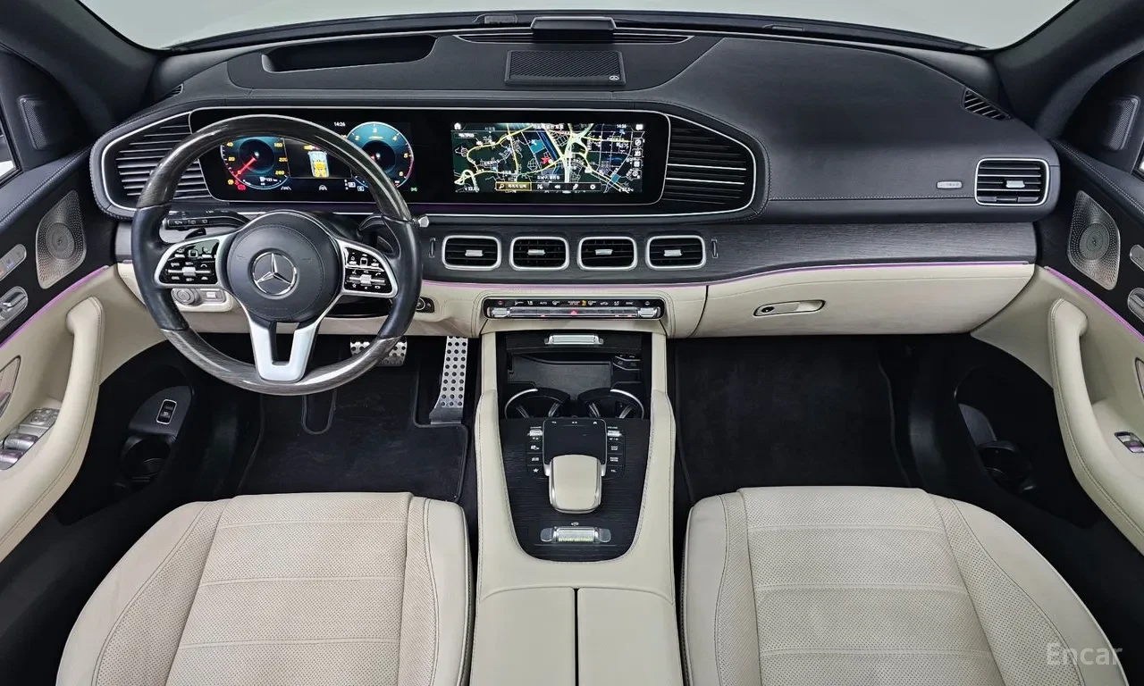Mercedes-Benz GLS 400 4MATIC | Air Suspension | Кожен салон | 7 места, снимка 6 - Автомобили и джипове - 55201041