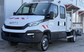 Iveco Daily 35C16 Самосвал с Кран Наличен, снимка 1