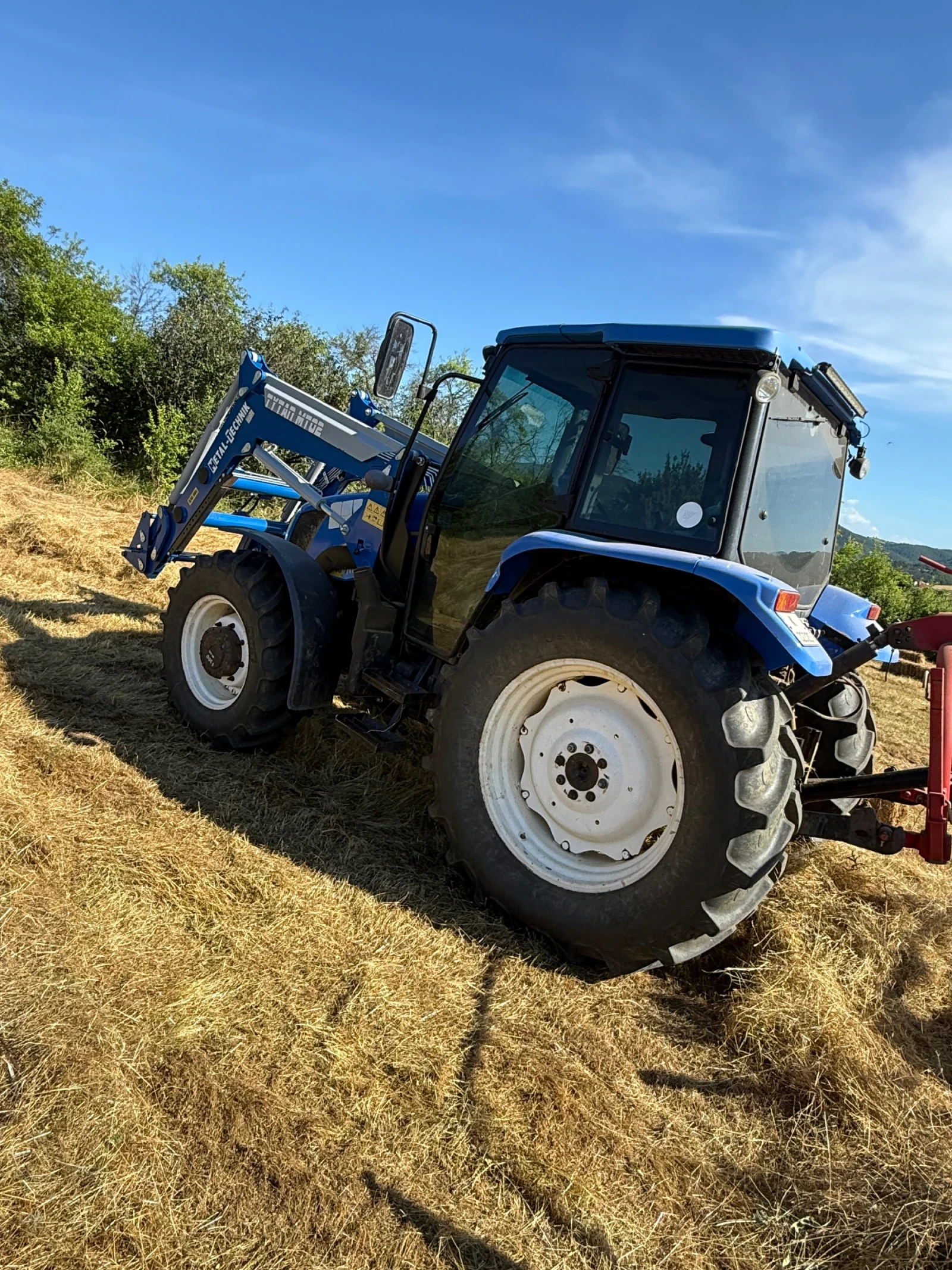 Трактор New Holland T50/60, снимка 3 - Селскостопанска техника - 54946504
