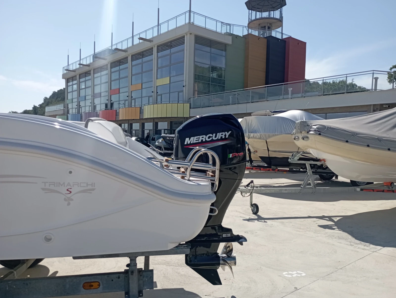 Моторна яхта ACM Dufour Trimarchi 19 open - изображение 10