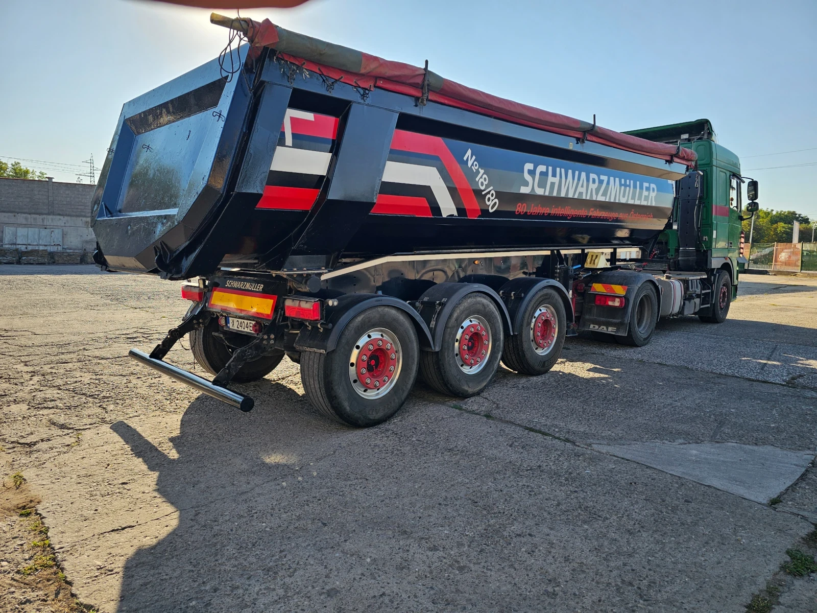 Полуремарке Schwarzmuller, снимка 4 - Ремаркета - 55817482