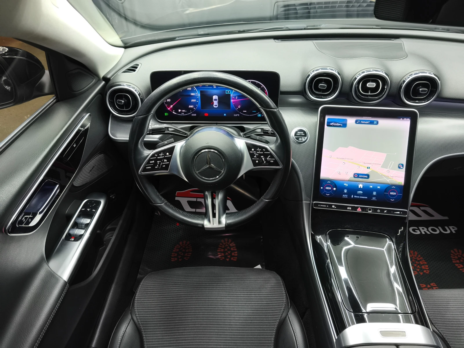 Mercedes-Benz C 220 d Automatic 200k.c Euro6D, снимка 9 - Автомобили и джипове - 54149193