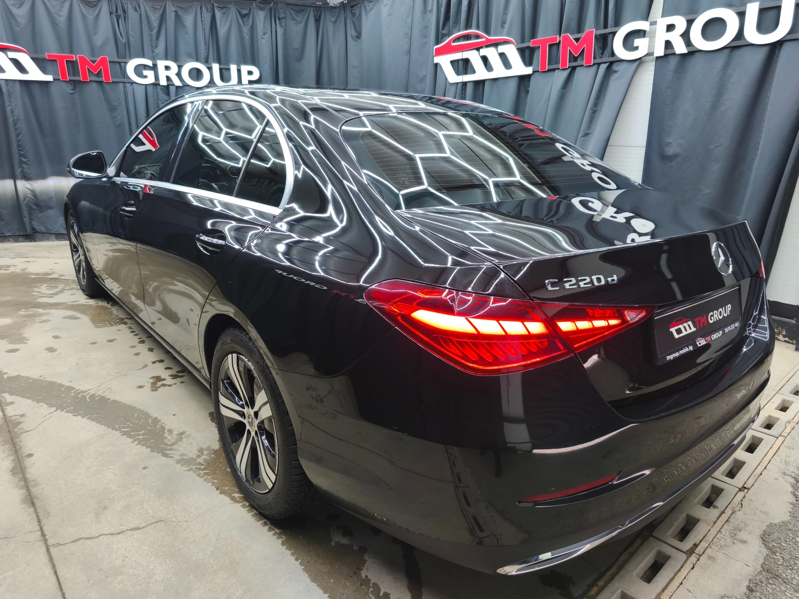 Mercedes-Benz C 220 d Automatic 200k.c Euro6D, снимка 6 - Автомобили и джипове - 54149193