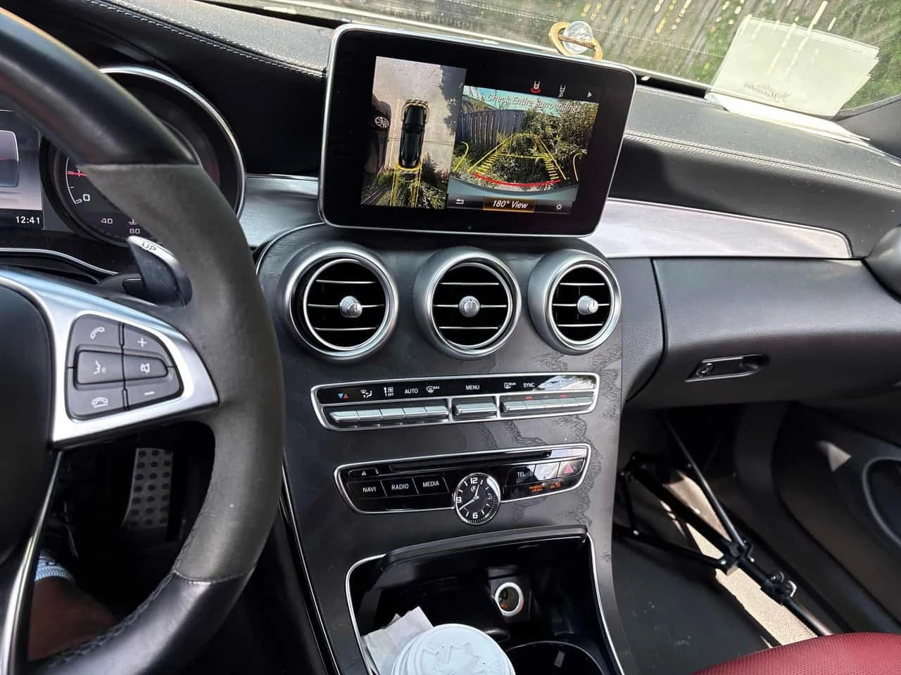 Mercedes-Benz C 43 AMG Coupe 360 Burmester CARFAX, снимка 9 - Автомобили и джипове - 55770671