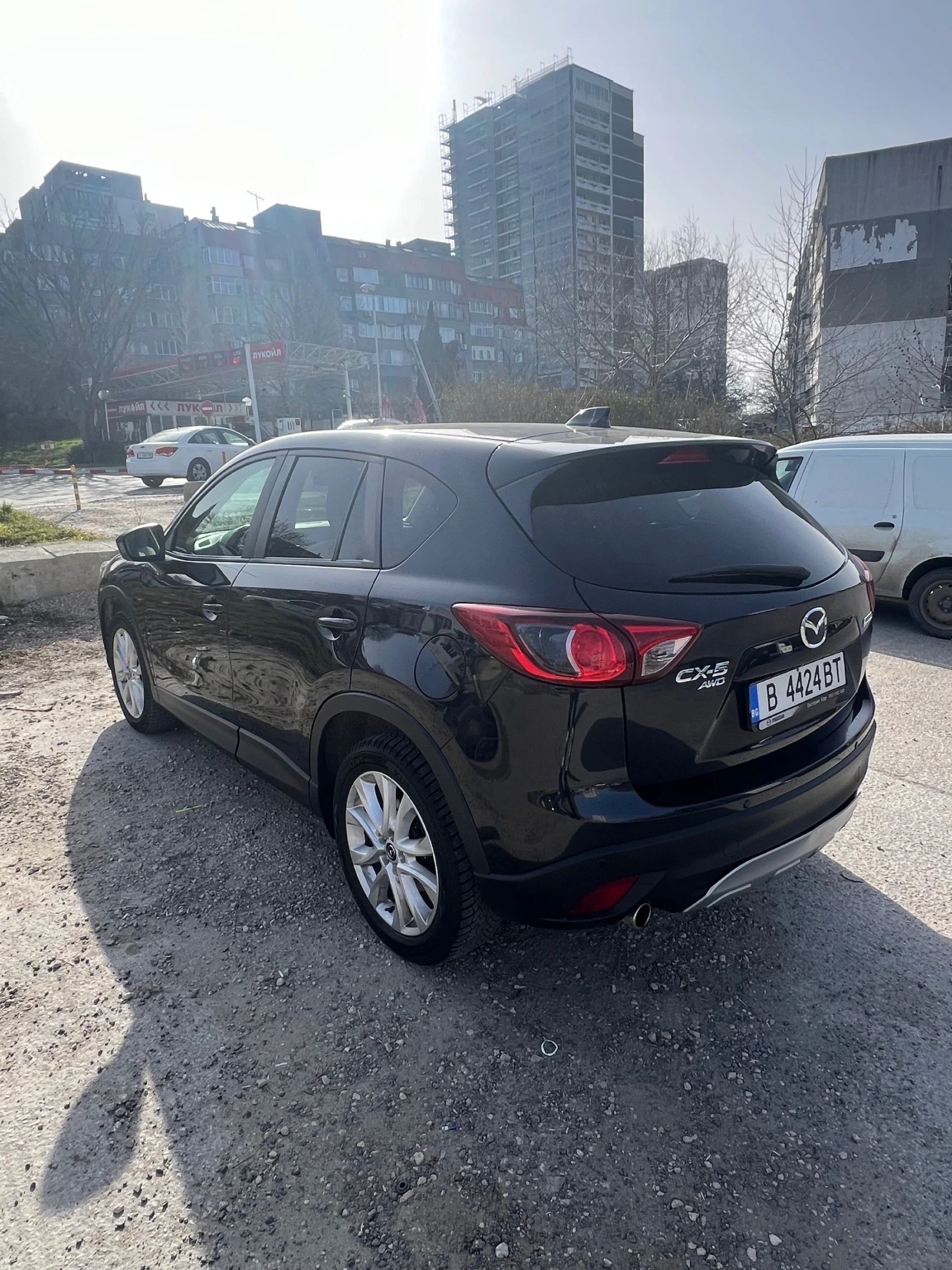 Mazda CX-5 2.2d Skyactiv/ 4x4/ 175кс/ 152 000км./ Бяла кожа, снимка 4 - Автомобили и джипове - 53906297