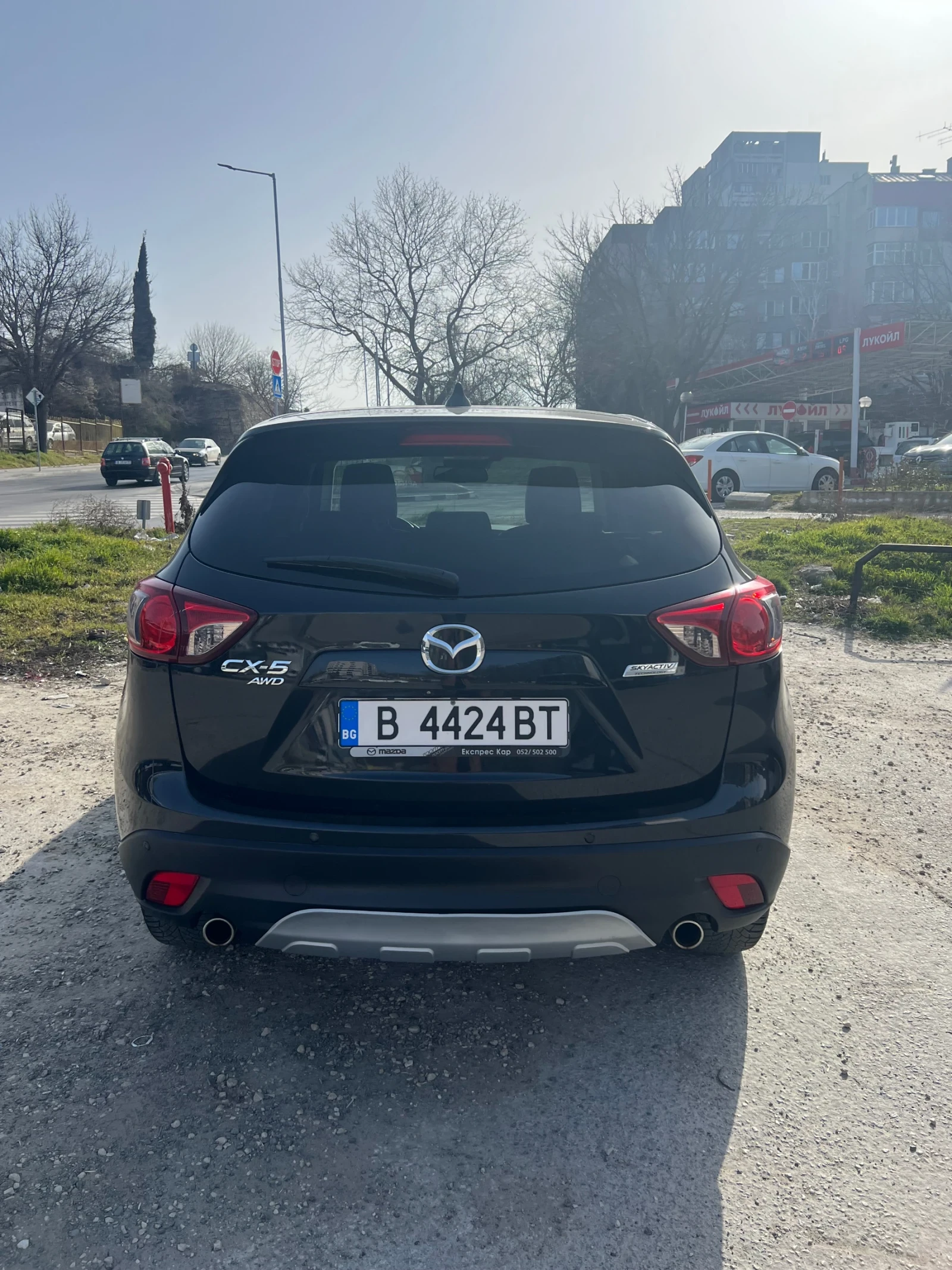 Mazda CX-5 2.2d Skyactiv/ 4x4/ 175кс/ 152 000км./ Бяла кожа, снимка 5 - Автомобили и джипове - 53906297