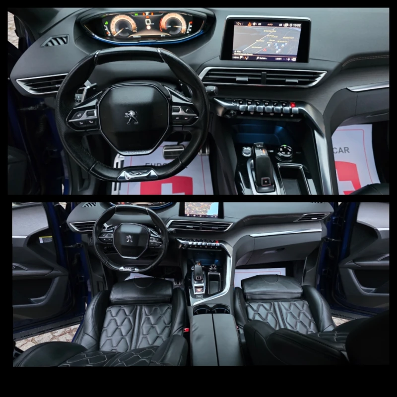 Peugeot 3008 2.0HDI * GT* * АВТОМАТ* OFF ROAD* 360 * ШВЕЙЦАРИЯ, снимка 10 - Автомобили и джипове - 52394127