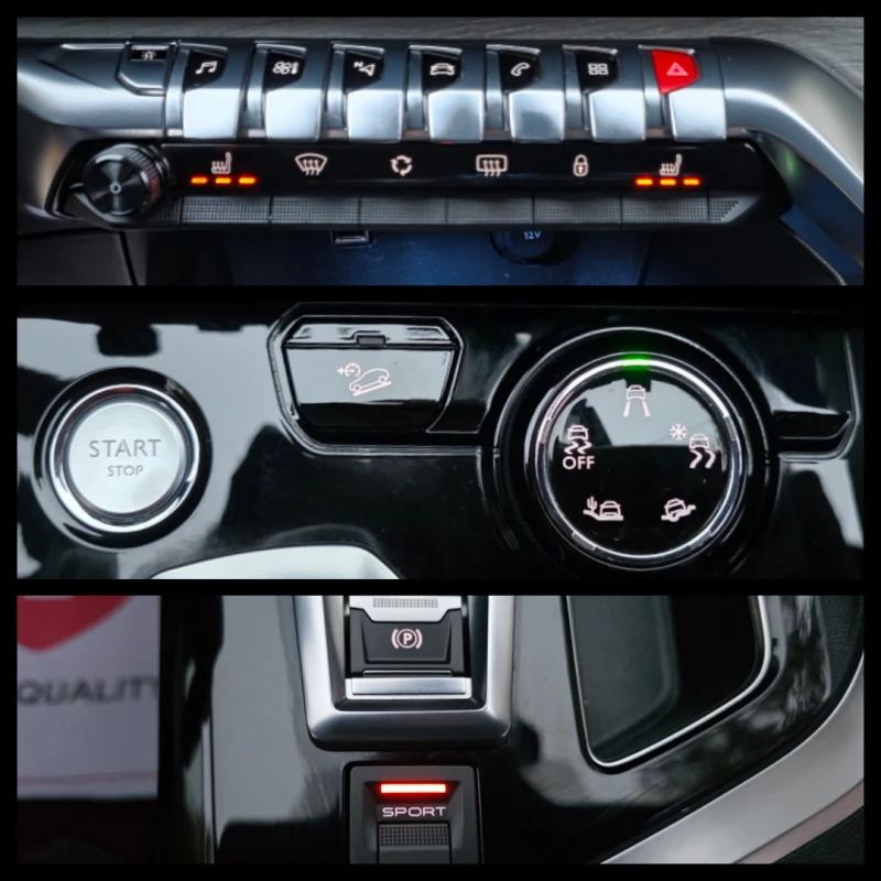 Peugeot 3008 2.0HDI * GT* * АВТОМАТ* OFF ROAD* 360 * ШВЕЙЦАРИЯ, снимка 13 - Автомобили и джипове - 52394127