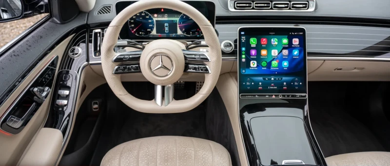 Mercedes-Benz S 400 d Long 4Matic AMG-Line, снимка 6 - Автомобили и джипове - 53029484