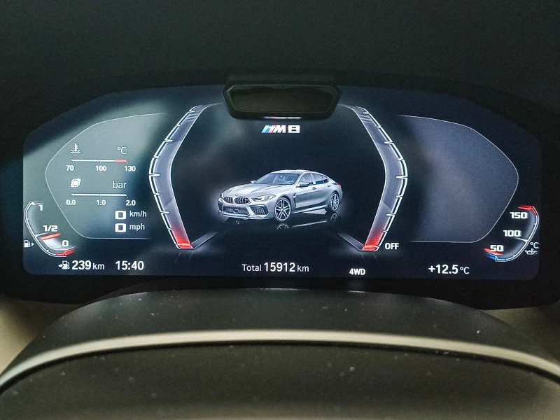 BMW M8 Gran Coupe Competition Akrapovic, снимка 13 - Автомобили и джипове - 53069683