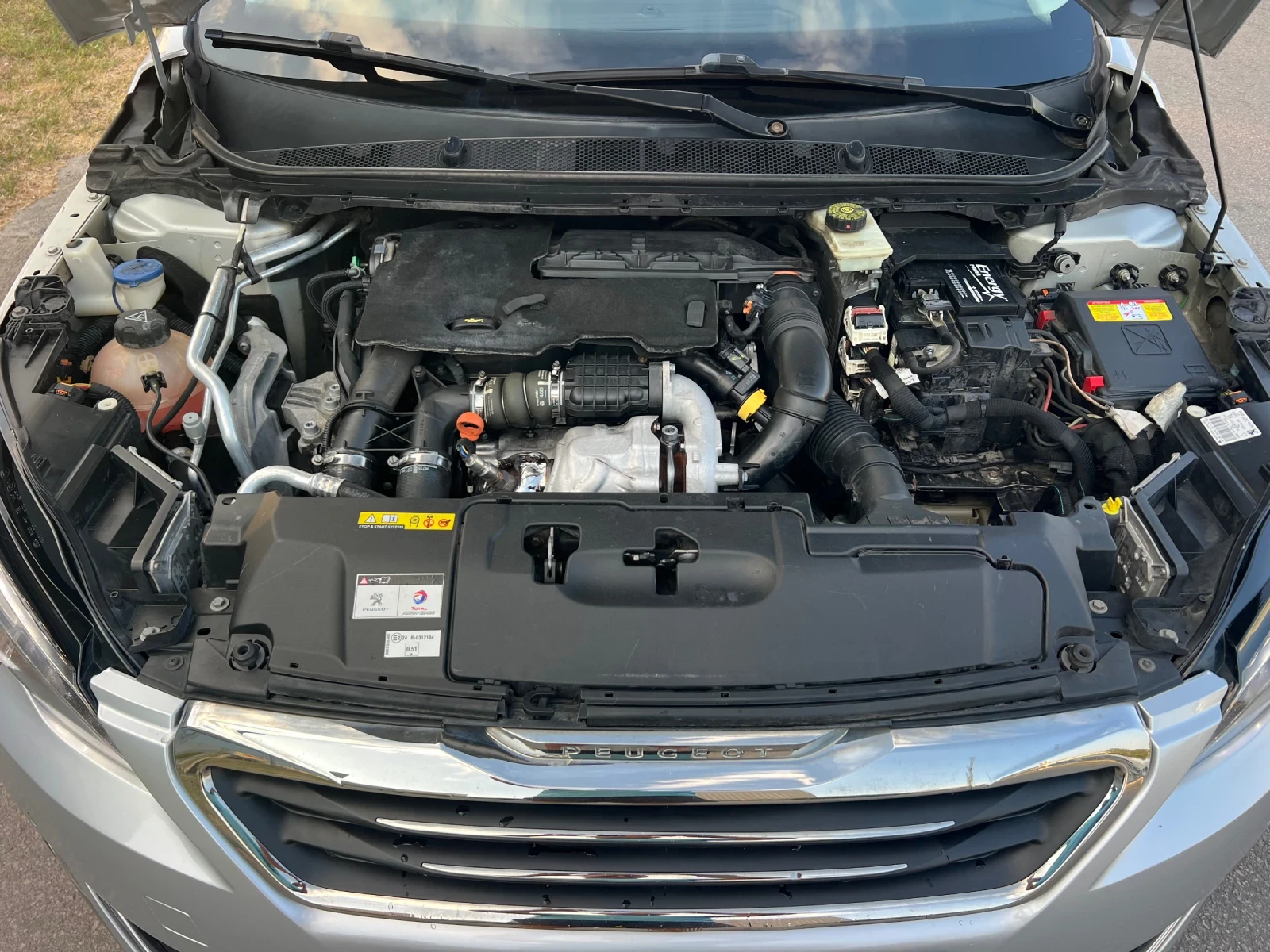 Peugeot 308 1.6/ALLURE/NAVI/PANORAMA, снимка 14 - Автомобили и джипове - 55796639
