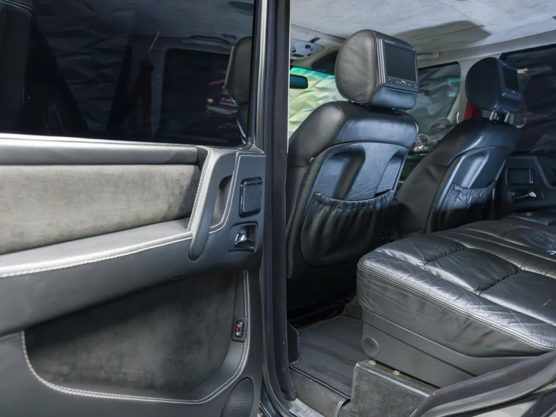 Mercedes-Benz G 55 AMG Бронирана Б-6 + Подгрев* Камера* 3xTV* Carbon* , снимка 10 - Автомобили и джипове - 53373457