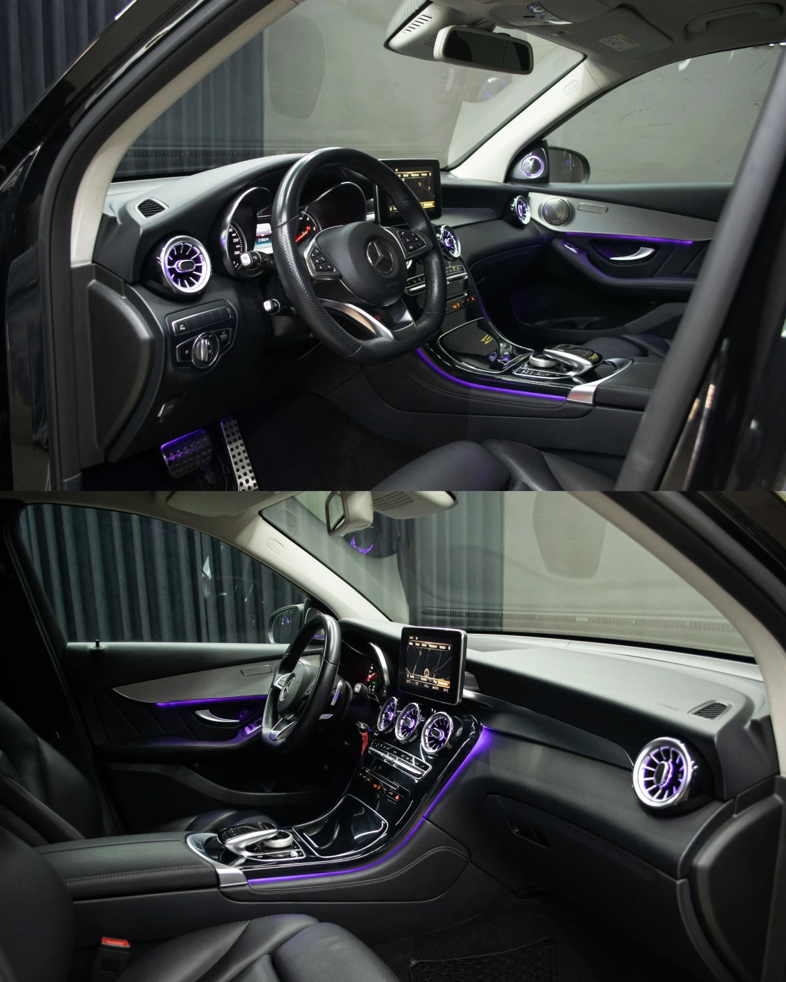 Mercedes-Benz GLC 350 d/AMG/Airmatic/4Matic/ПълнаСервизнаИст. в Mercedes, снимка 6 - Автомобили и джипове - 54081698