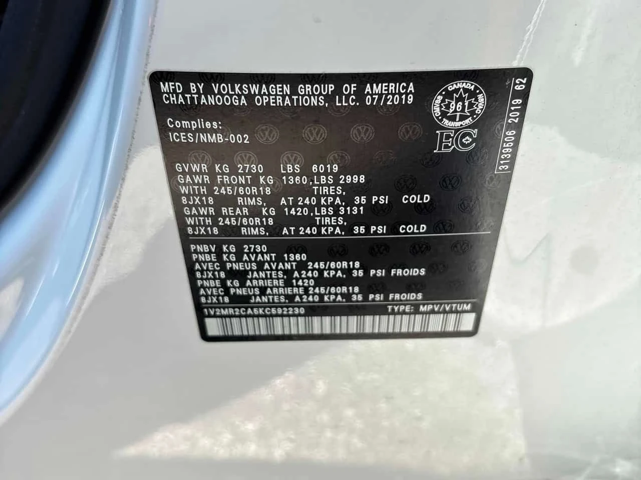 VW Atlas Highline | CARFAX | АВТОКРЕДИТ БЕЗ ПЪРВОНАЧАЛНА , снимка 10 - Автомобили и джипове - 55598581