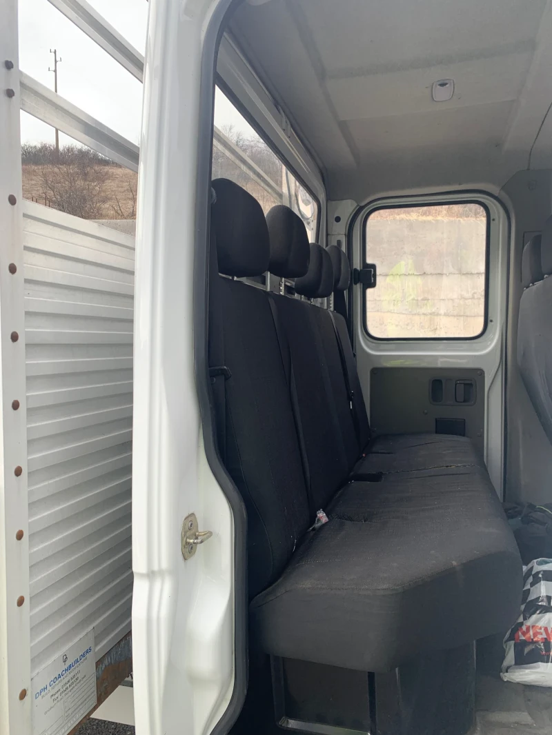 Mercedes-Benz Sprinter 313 Двойна кабина, Бордови, снимка 10 - Бусове и автобуси - 48218407