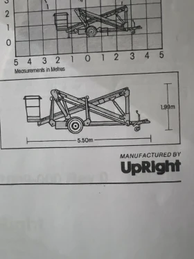 Автовишка Друга марка Upright TL33, снимка 4