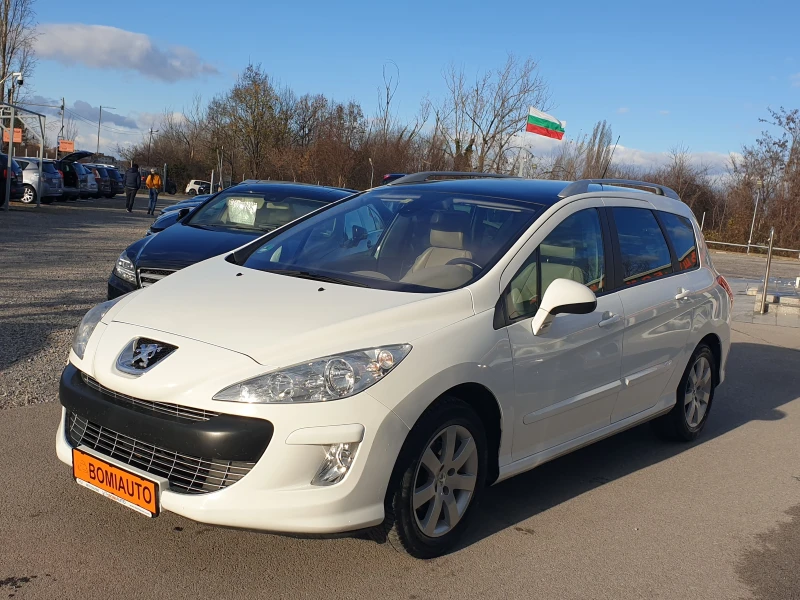 Peugeot 308 2.0HDi* КОЖА* ПАНОРАМА* КЛИМАТРОНИК* , снимка 1 - Автомобили и джипове - 48078626