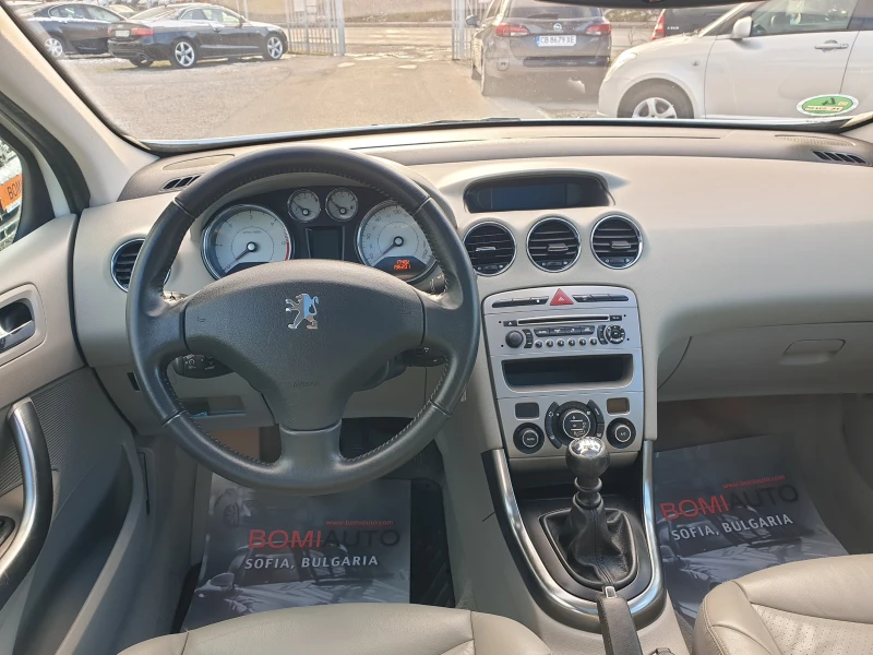 Peugeot 308 2.0HDi* КОЖА* ПАНОРАМА* КЛИМАТРОНИК* , снимка 8 - Автомобили и джипове - 48078626