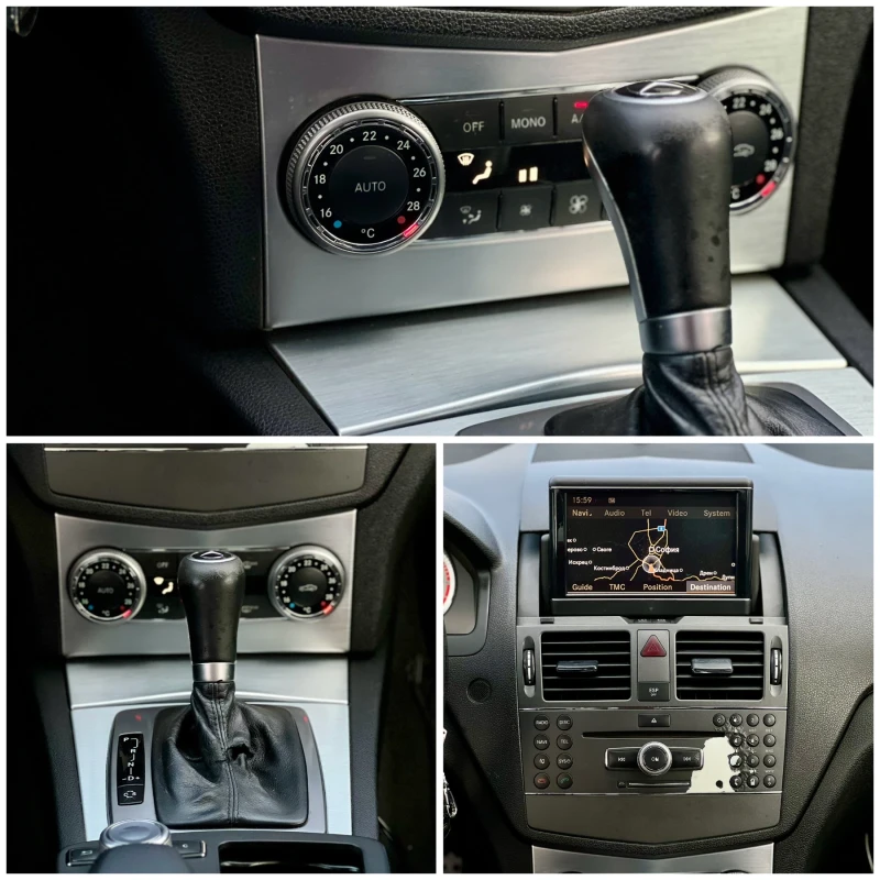 Mercedes-Benz C 220 C63 PACKAGE / КАМЕРА / AMG MENU / NAVI, снимка 16 - Автомобили и джипове - 53054637