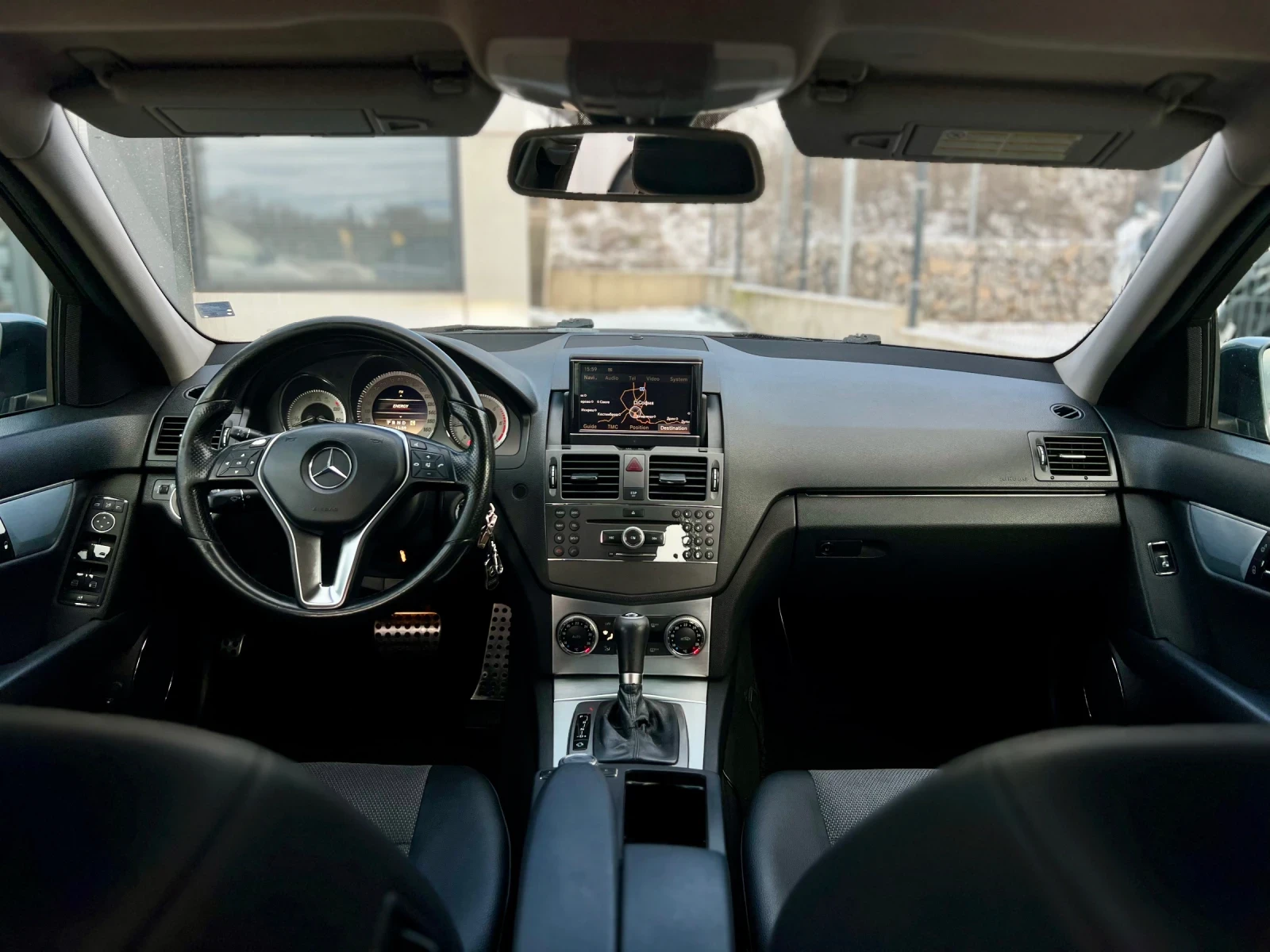 Mercedes-Benz C 220 C63 PACKAGE / КАМЕРА / AMG MENU / NAVI - изображение 7